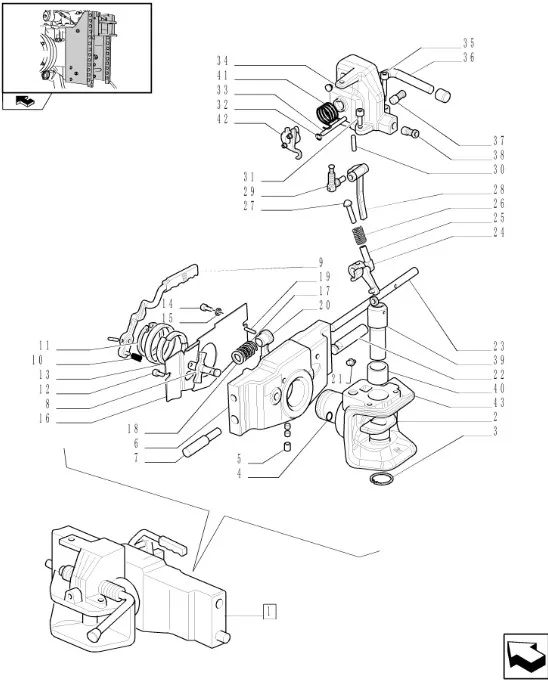 87431645 - палец в сборе