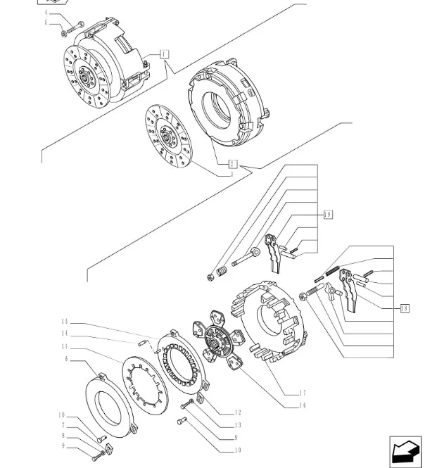 5080821 - привод сцепления